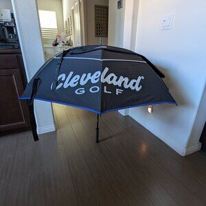 Cleveland Golf 62" Double Canopy Umbrella - New